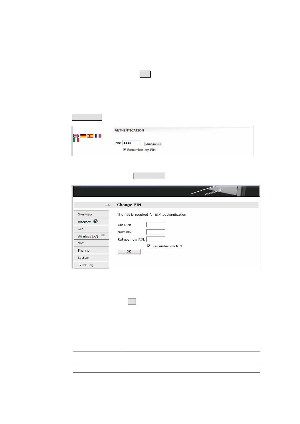 Ericsson W3X User Manual | Page 40 / 98