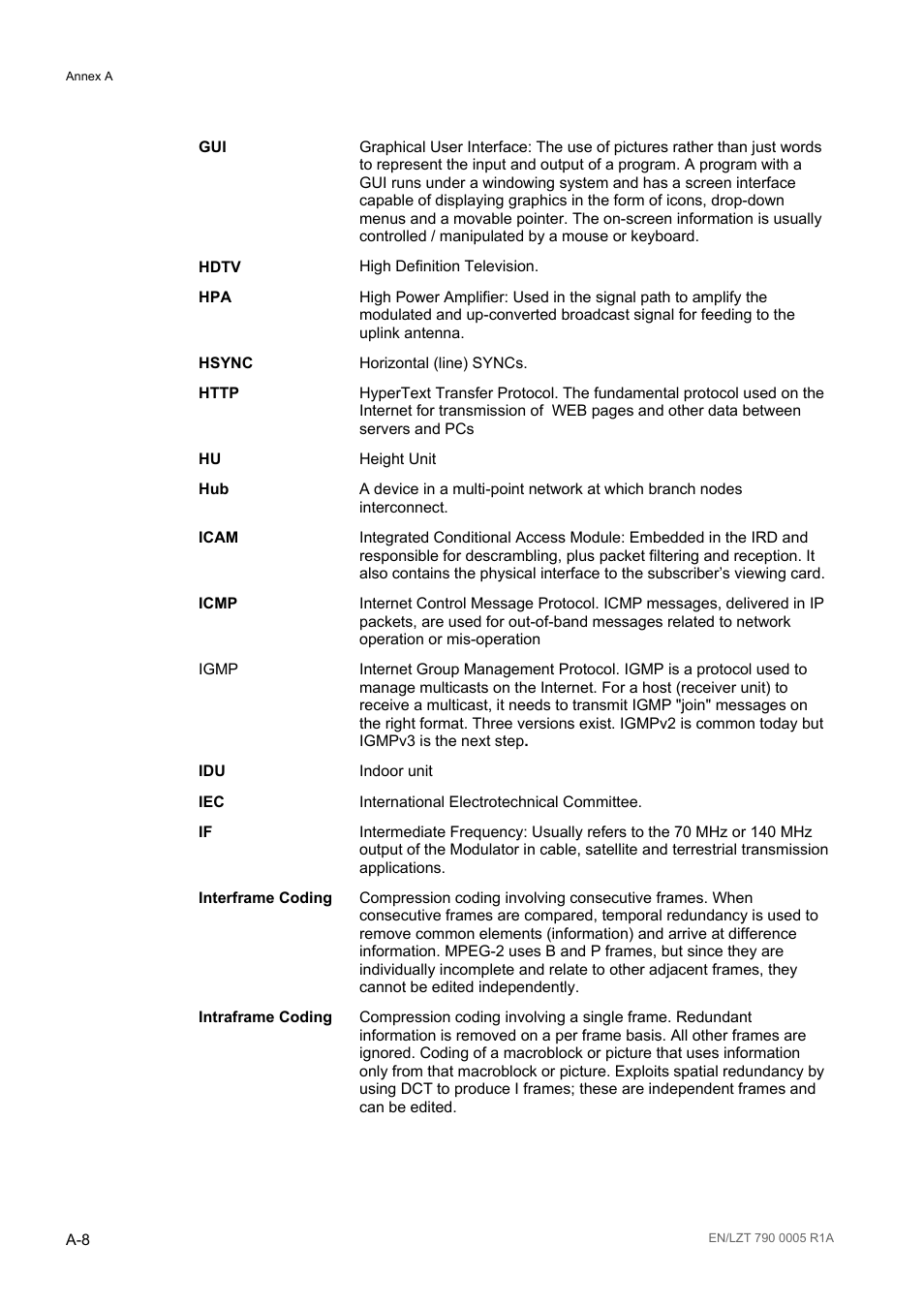 Ericsson RX8000 Series User Manual | Page 192 / 236