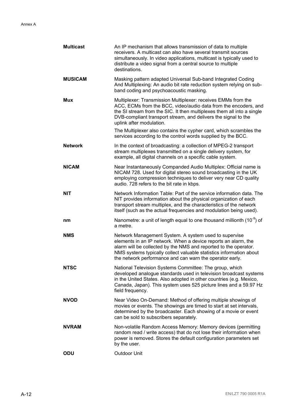 Ericsson RX8000 Series User Manual | Page 196 / 236