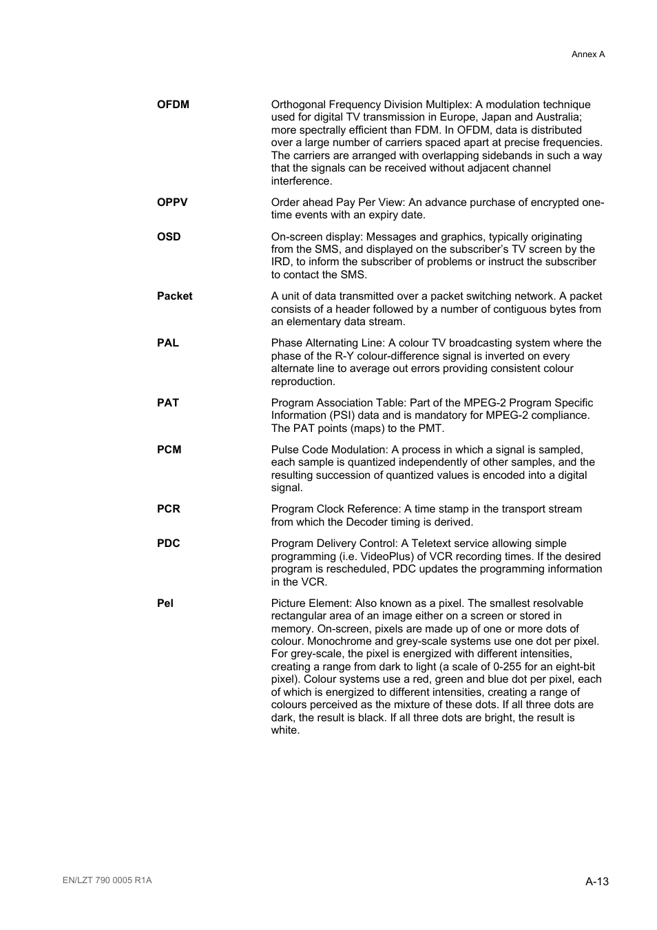 Ericsson RX8000 Series User Manual | Page 197 / 236