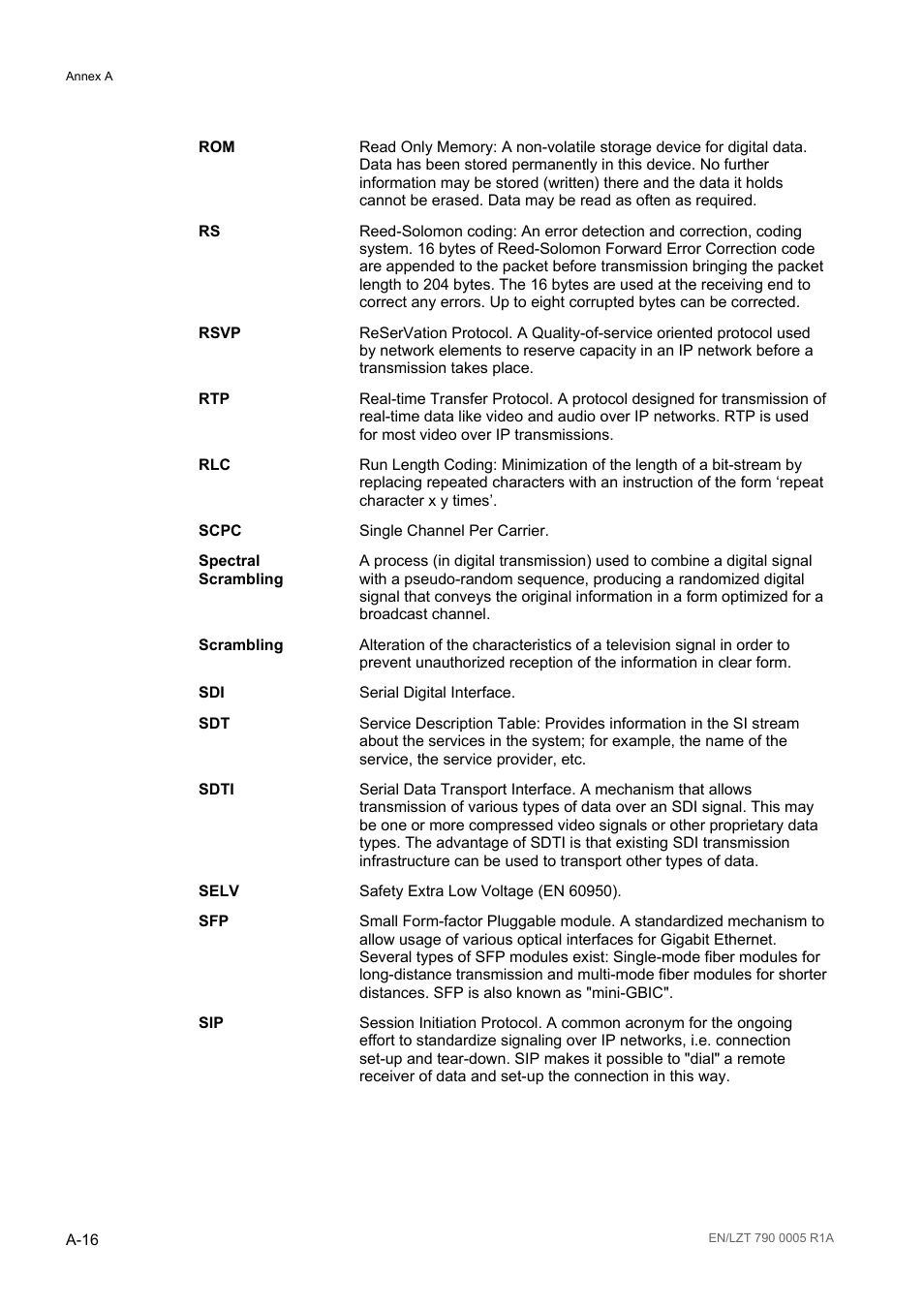 Ericsson RX8000 Series User Manual | Page 200 / 236