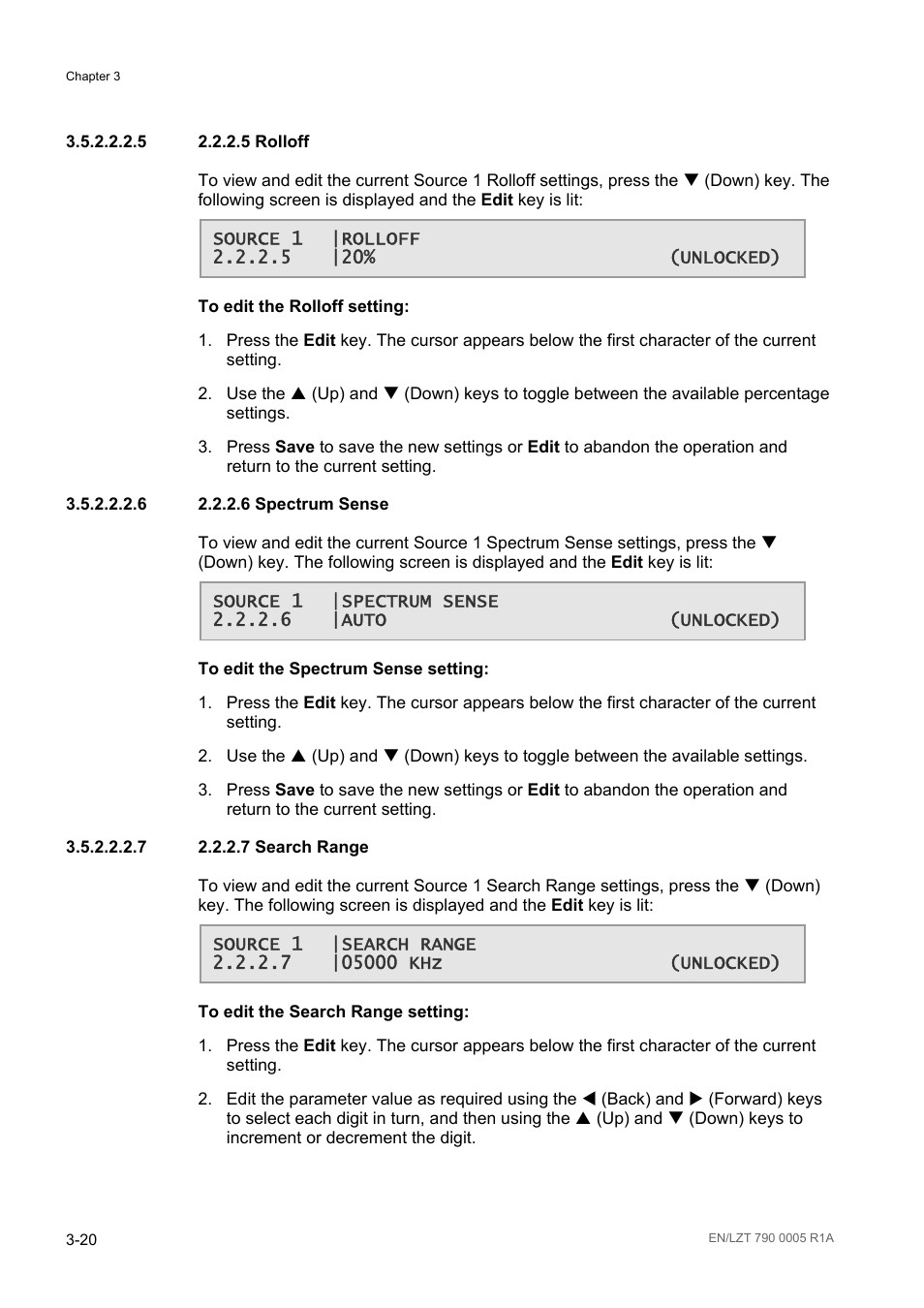 Ericsson RX8000 Series User Manual | Page 68 / 236