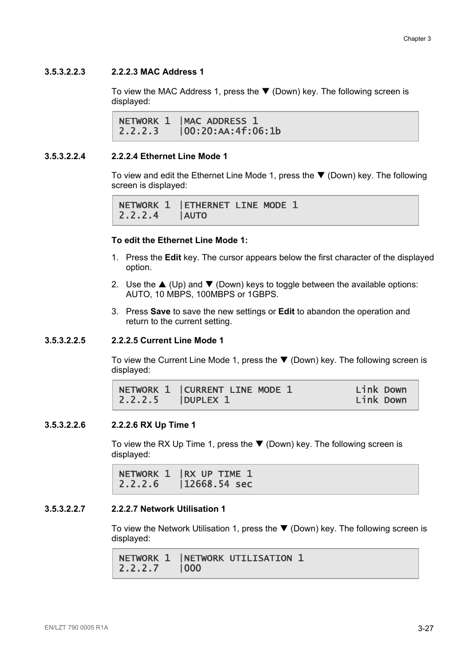 Ericsson RX8000 Series User Manual | Page 75 / 236