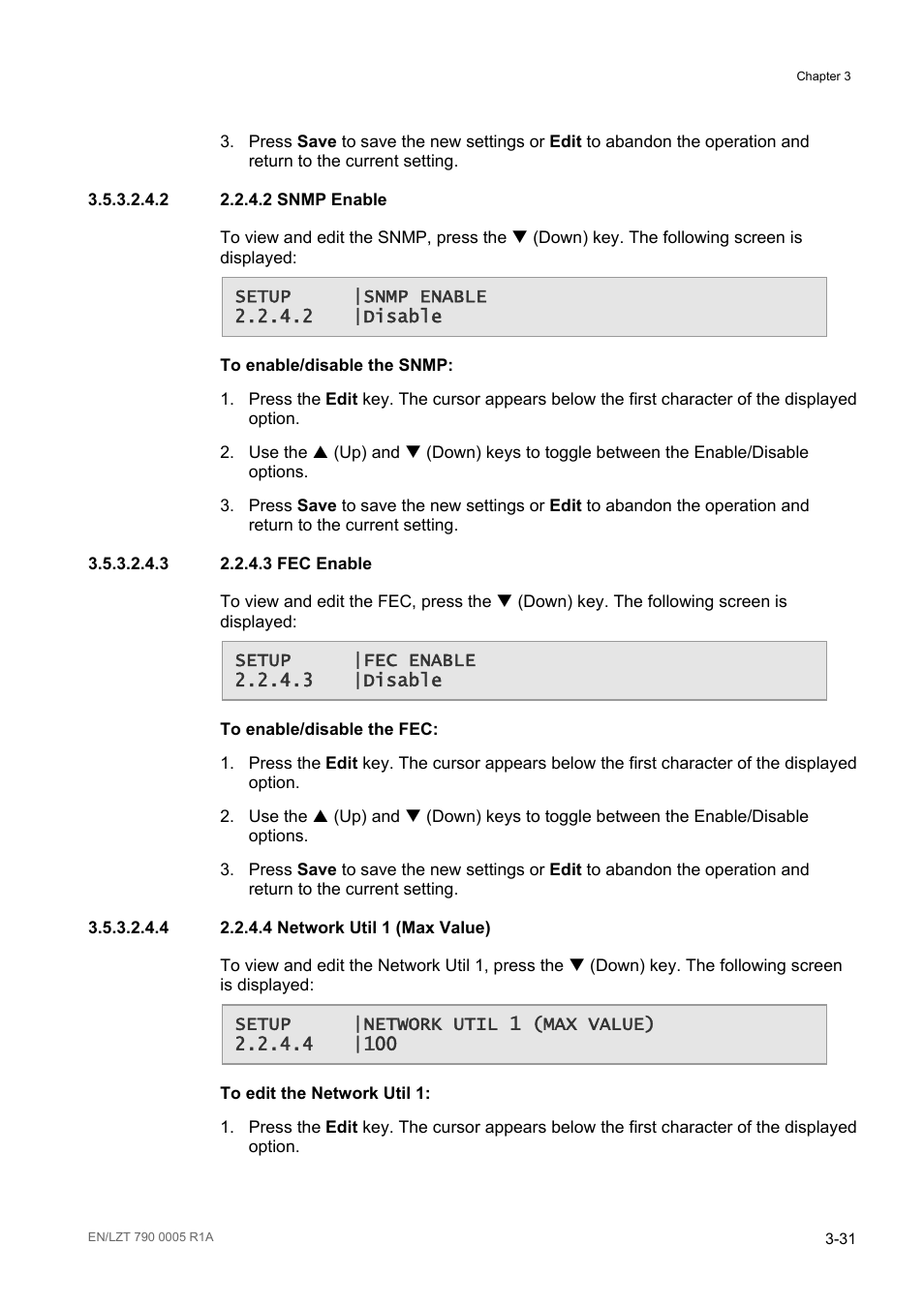 Ericsson RX8000 Series User Manual | Page 79 / 236