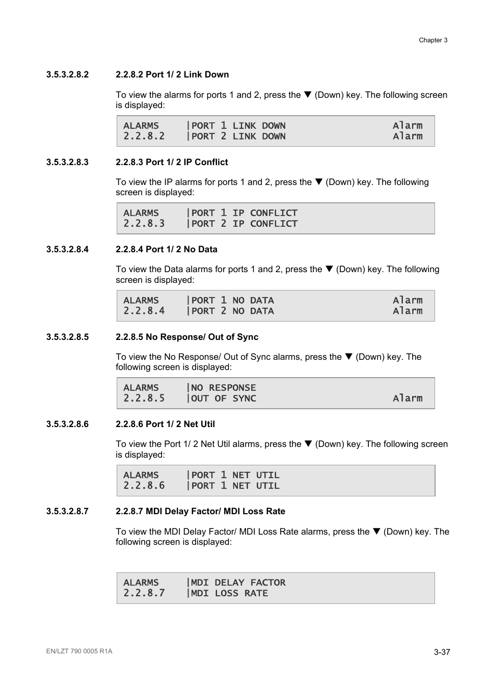 Ericsson RX8000 Series User Manual | Page 85 / 236