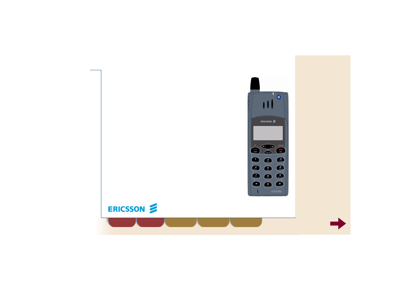 Ericsson DT570 User Manual | 161 pages