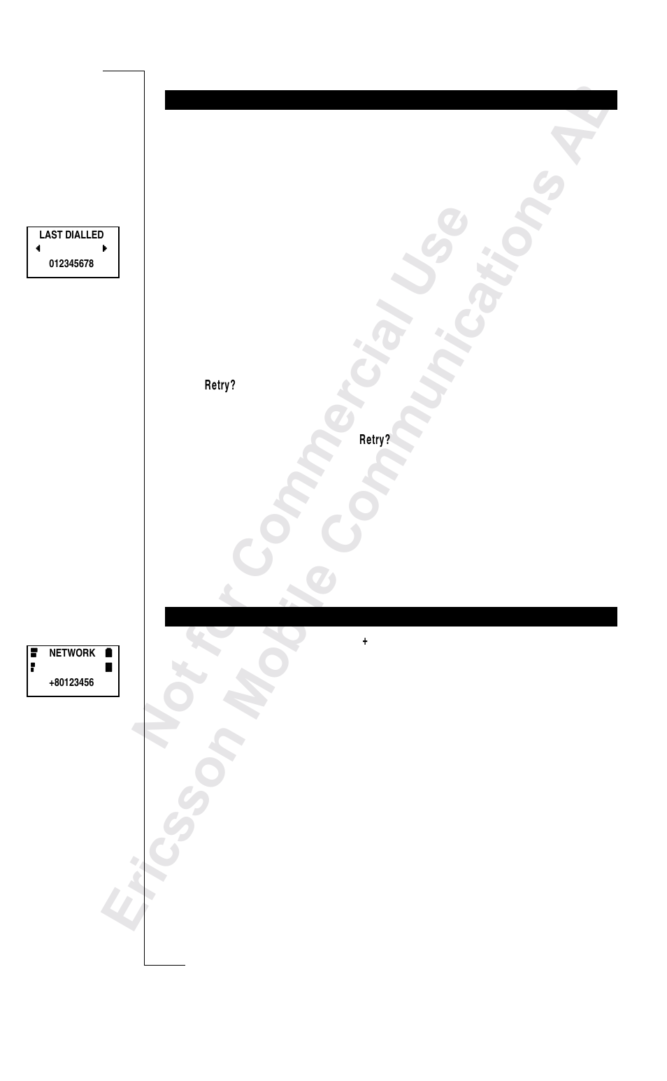 Ericsson R250s Pro User Manual | Page 23 / 126