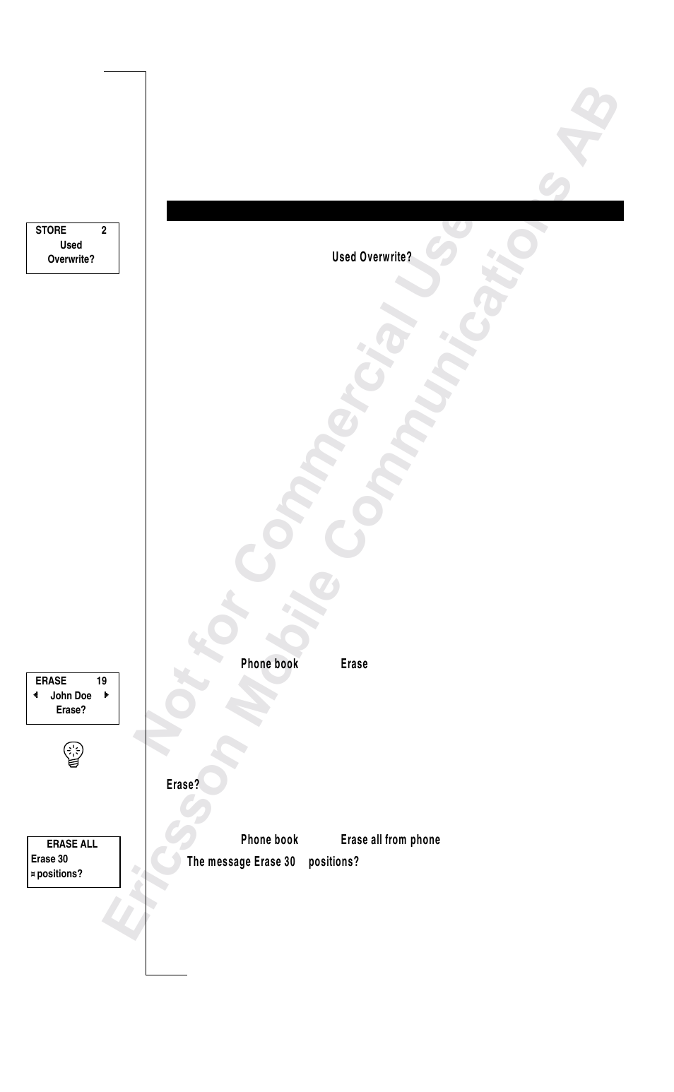 Ericsson R250s Pro User Manual | Page 39 / 126