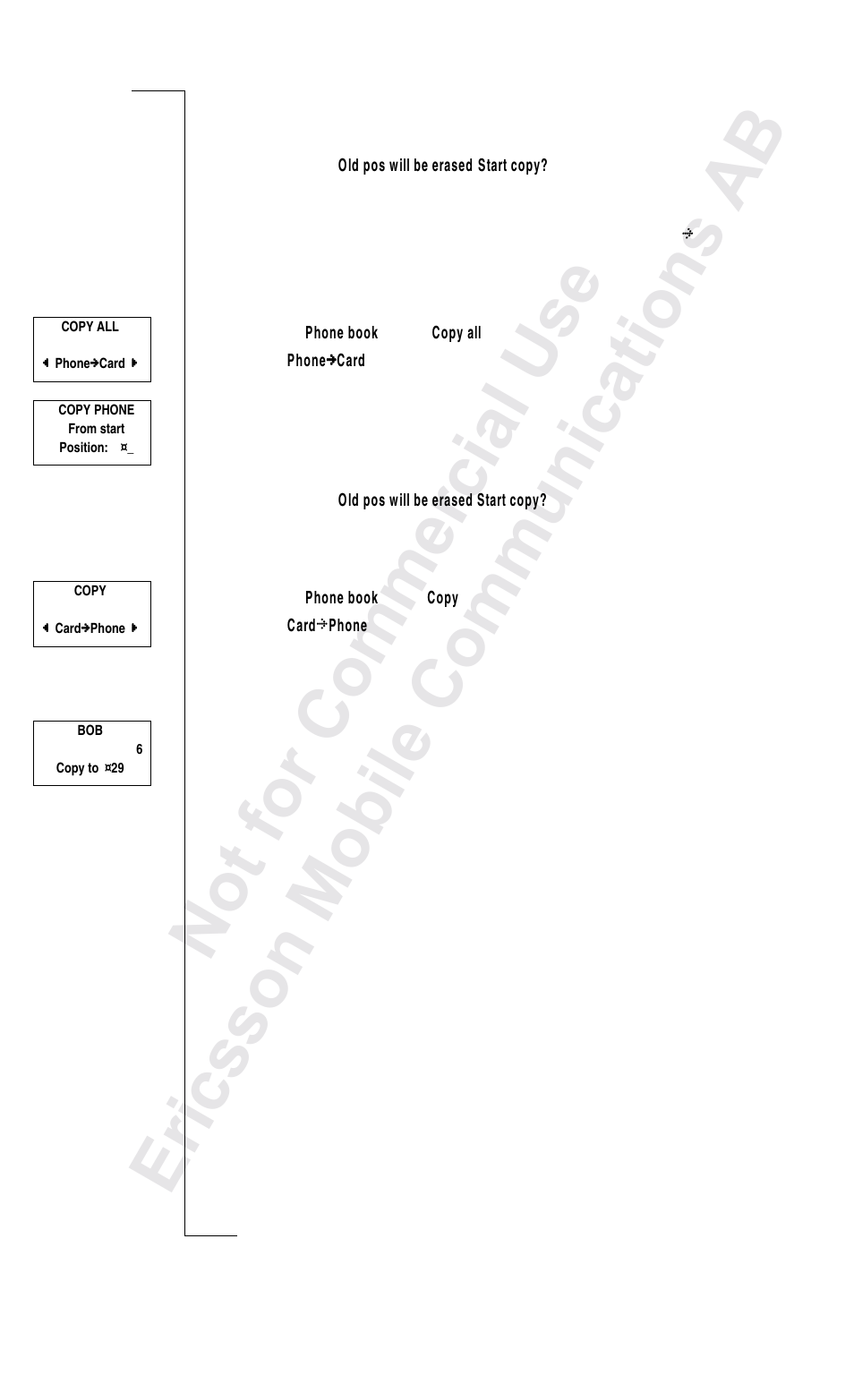 Ericsson R250s Pro User Manual | Page 43 / 126