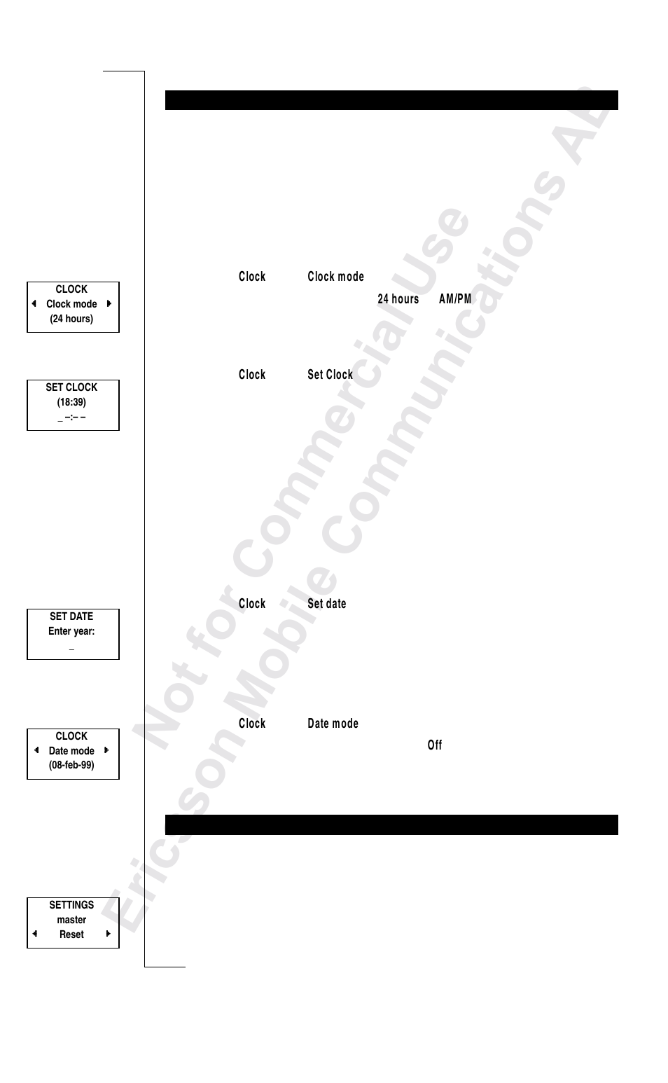 Ericsson R250s Pro User Manual | Page 54 / 126