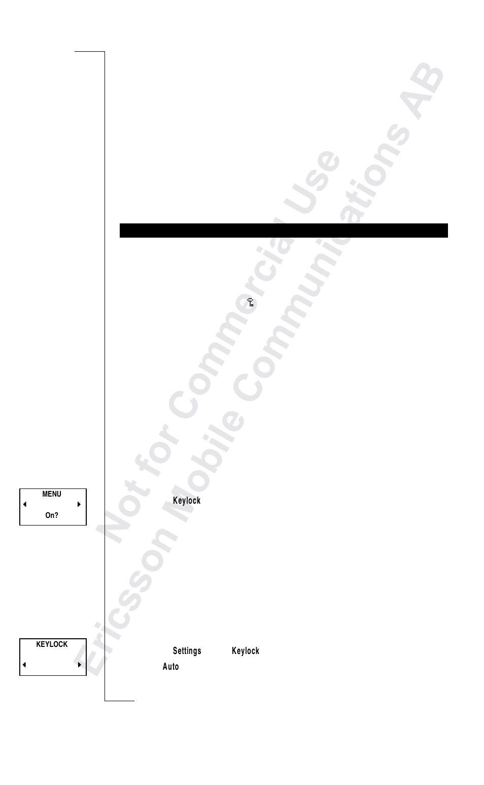 Security for your phone and subscription 64, Security for your phone and subscription | Ericsson R250s Pro User Manual | Page 67 / 126