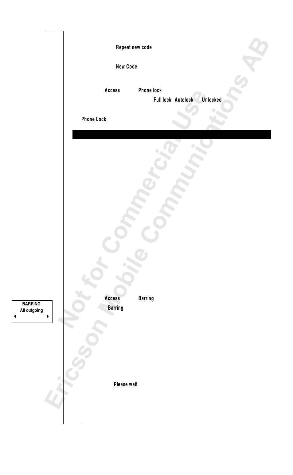 Ericsson R250s Pro User Manual | Page 70 / 126