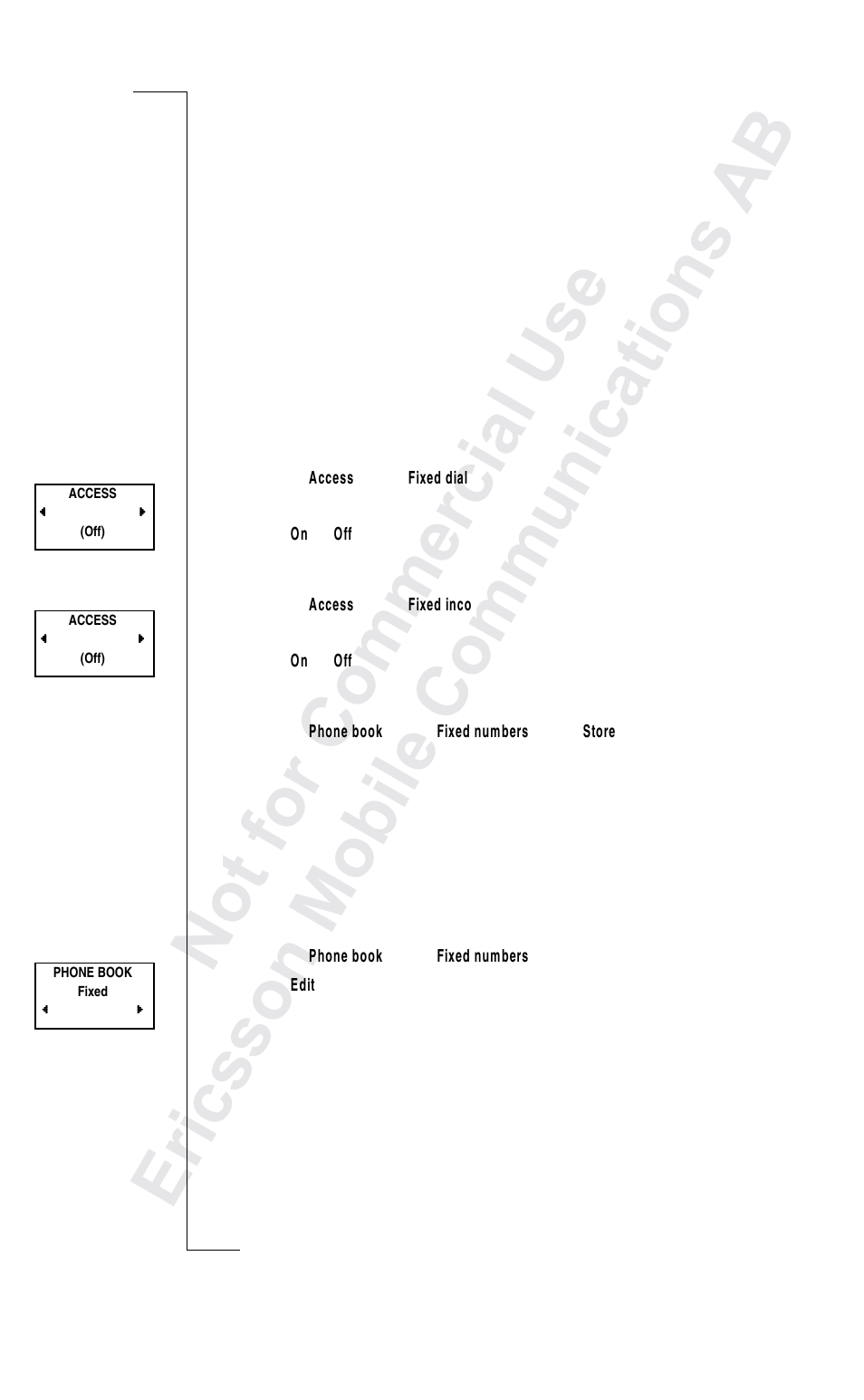 Ericsson R250s Pro User Manual | Page 72 / 126