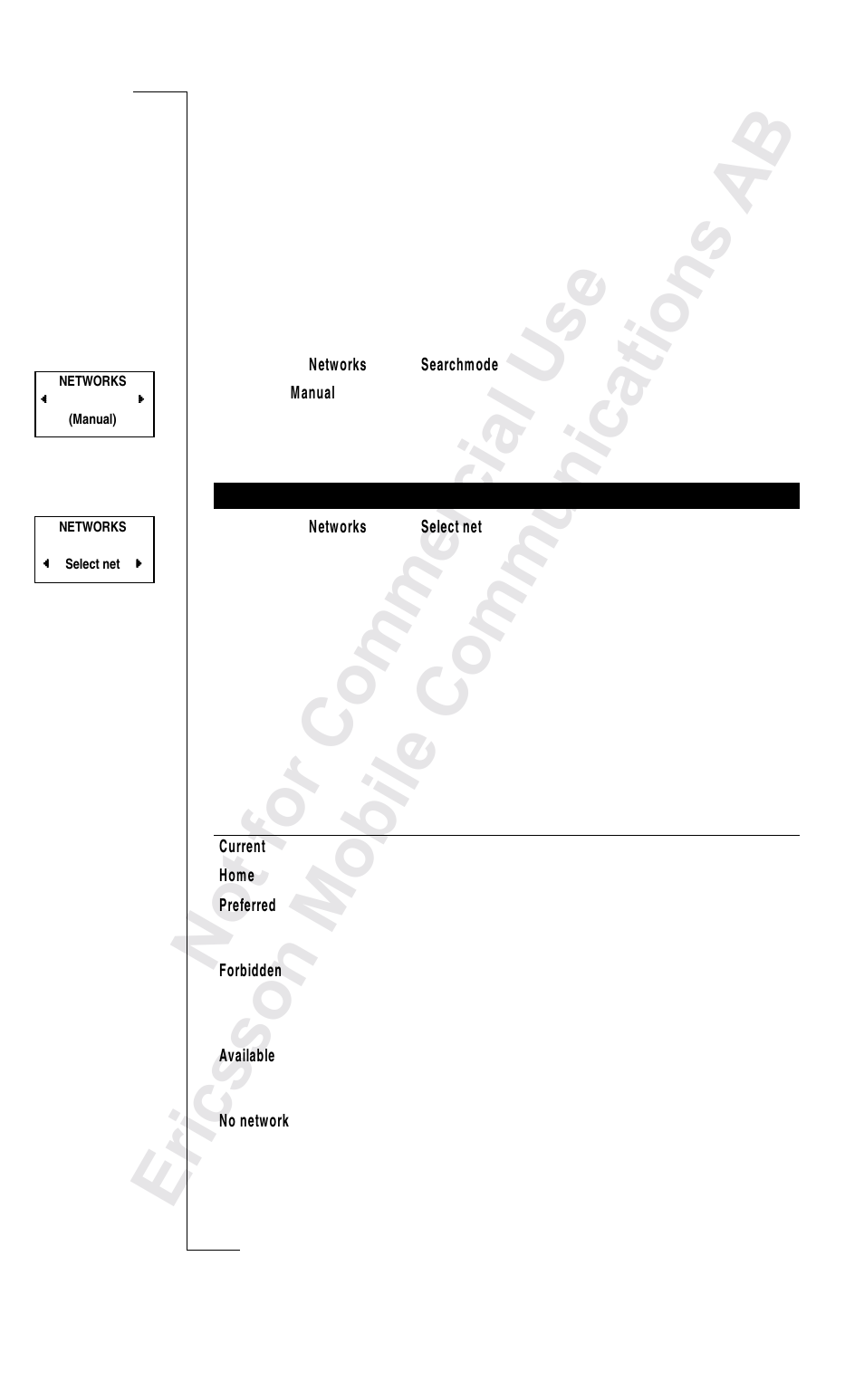 Ericsson R250s Pro User Manual | Page 74 / 126