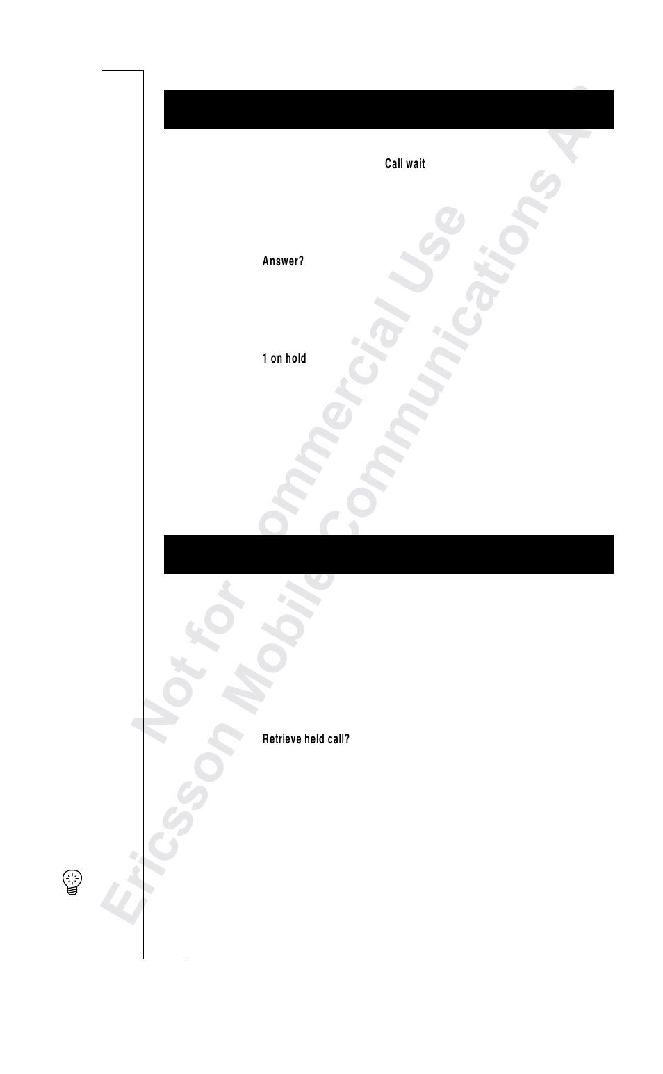 Ericsson R250s Pro User Manual | Page 78 / 126