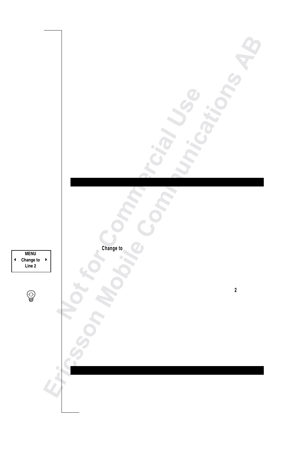 Using two phone lines 81, Using two phone lines | Ericsson R250s Pro User Manual | Page 84 / 126