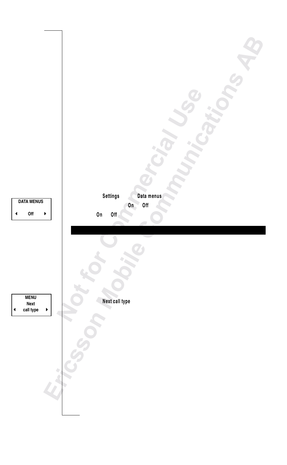 Sending and receiving fax and data calls 85, Sending and receiving fax and data calls | Ericsson R250s Pro User Manual | Page 88 / 126