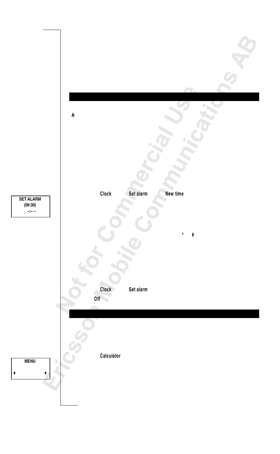Some useful tools 86, Some useful tools | Ericsson R250s Pro User Manual | Page 89 / 126