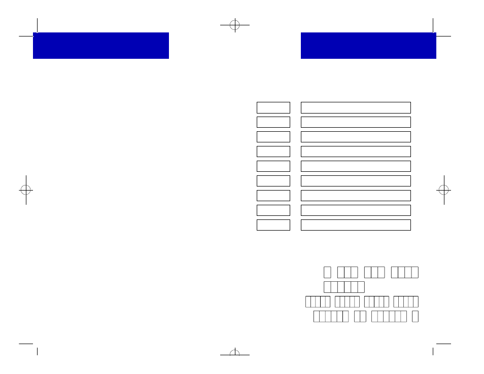 Glossary of terms, Reference notes & numbers, Glossary | Notes & numbers | Ericsson CF337 User Manual | Page 32 / 32