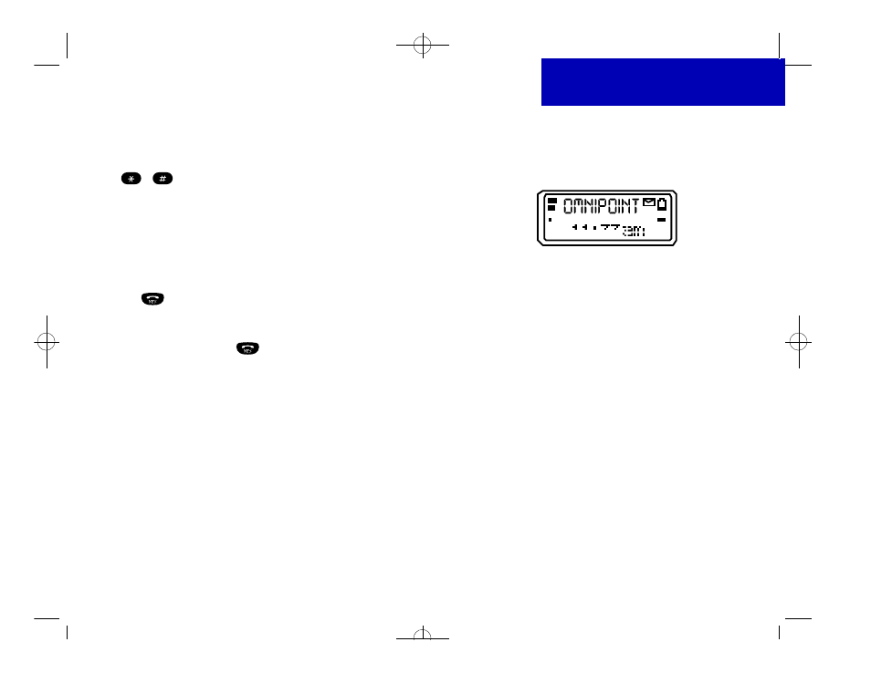 Your display | Ericsson CF337 User Manual | Page 7 / 32