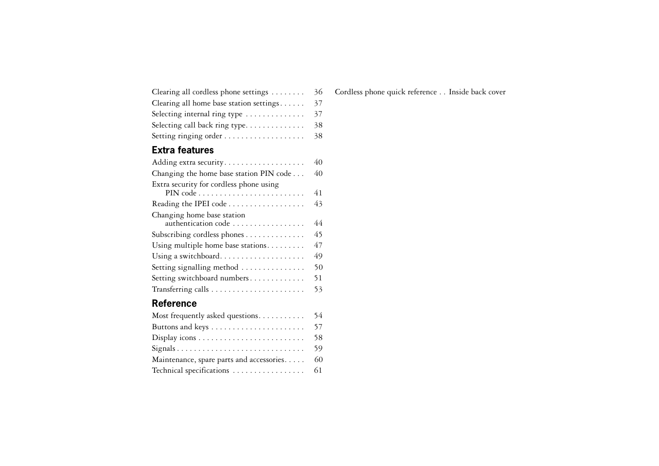 Ericsson BS120 User Manual | Page 7 / 66