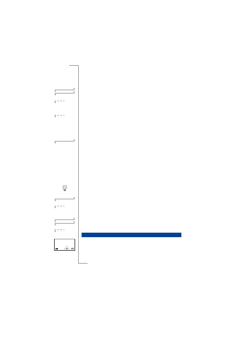 Least cost routing, Call statistics handset, Call statistics base station | Voice mail notification, Voice mail notification 27 | Ericsson 230i User Manual | Page 28 / 45