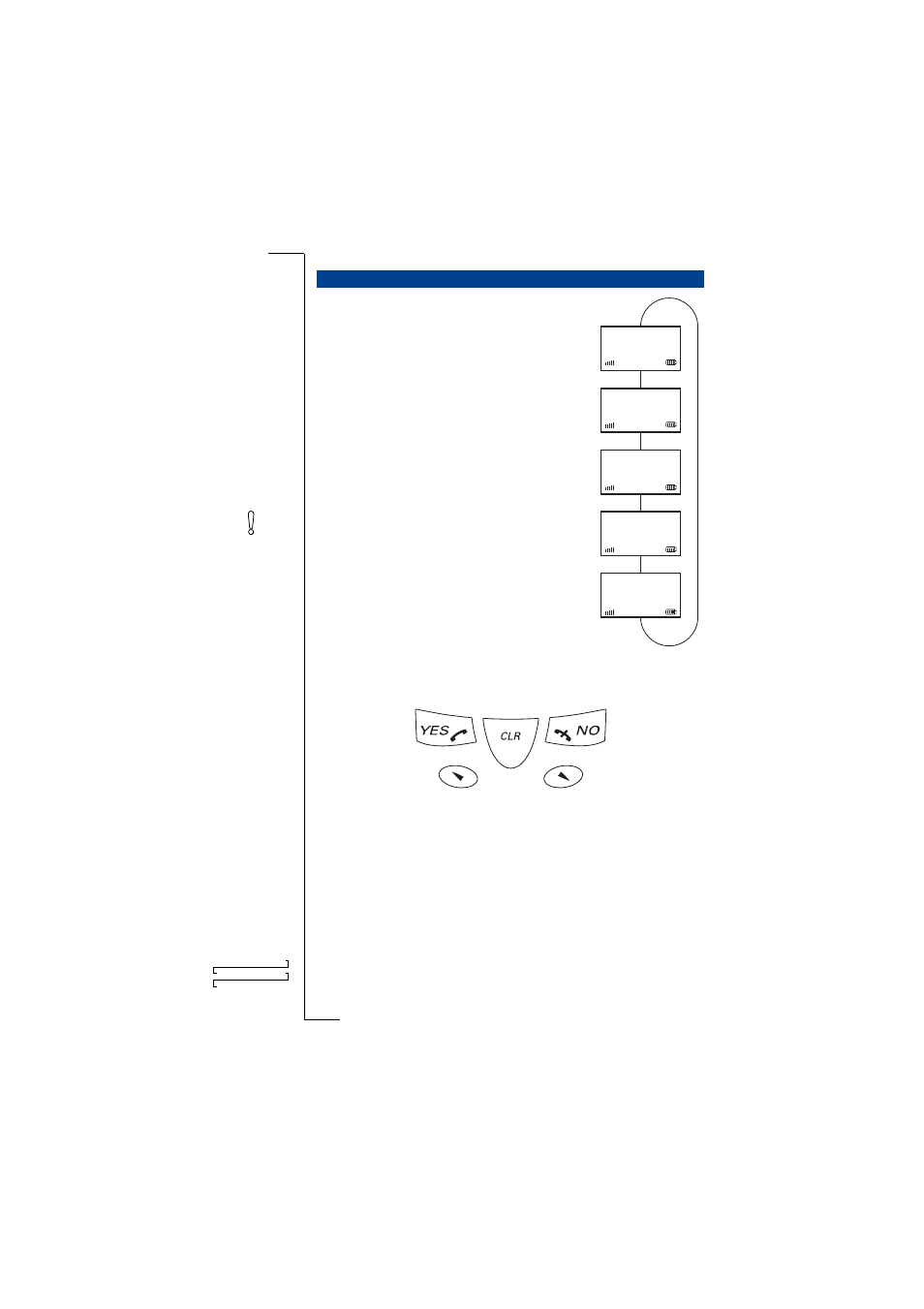 Using the menus | Ericsson 230i User Manual | Page 9 / 45