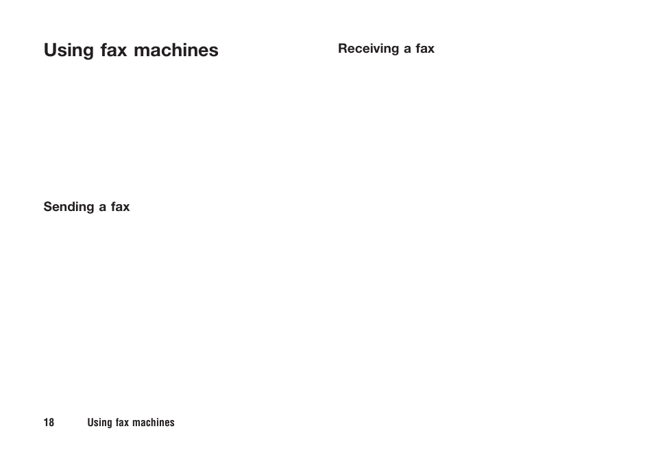 Using fax machines | Ericsson F221m User Manual | Page 19 / 59