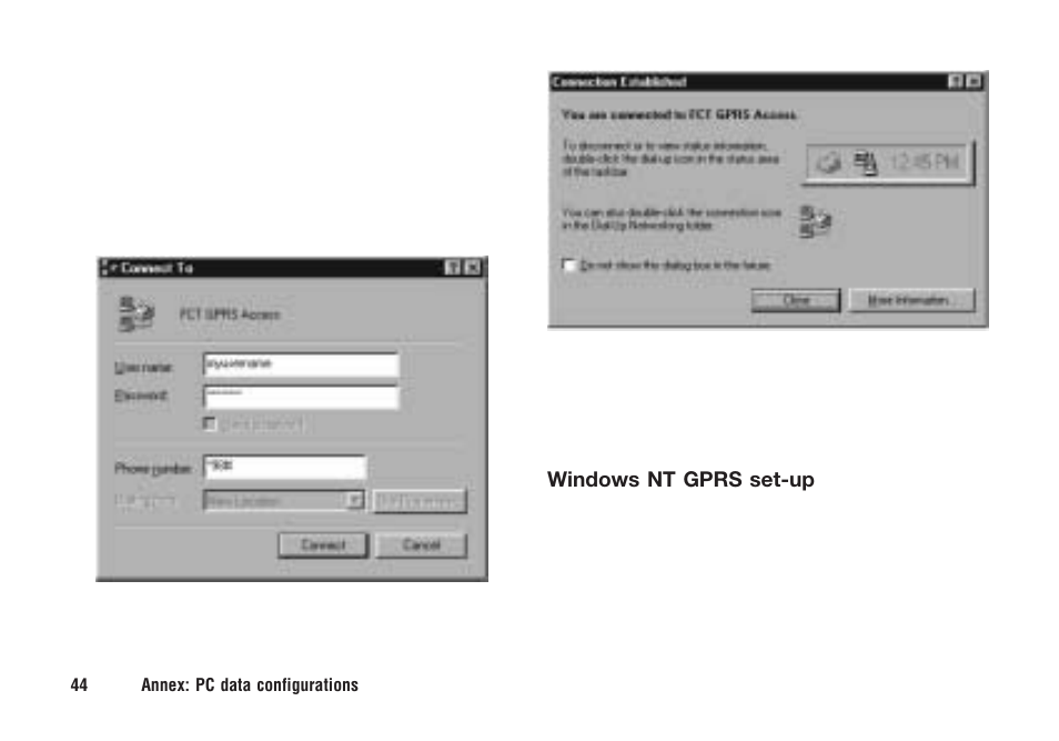 Ericsson F221m User Manual | Page 45 / 59