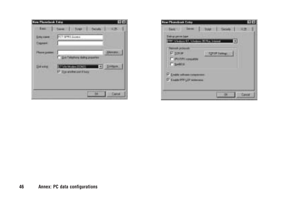 Ericsson F221m User Manual | Page 47 / 59