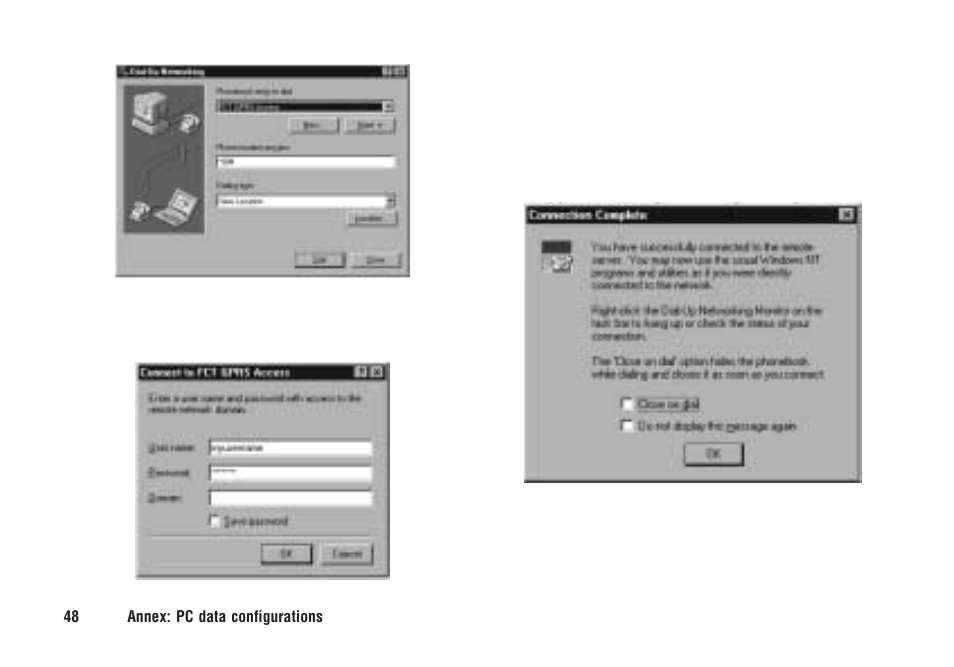 Ericsson F221m User Manual | Page 49 / 59