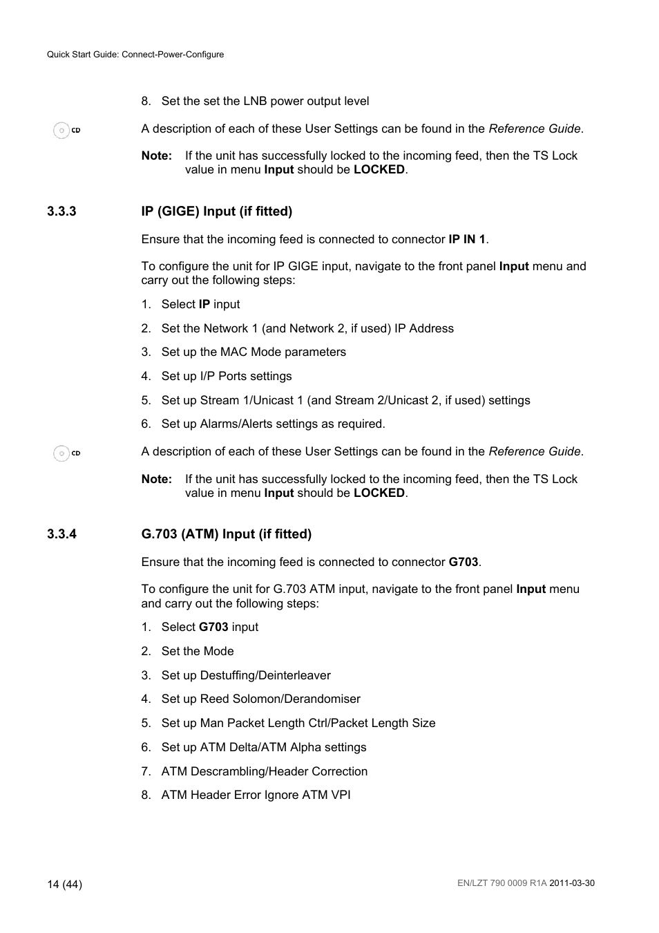 Ericsson Advanced Modular Receiver RX8200 User Manual | Page 14 / 44