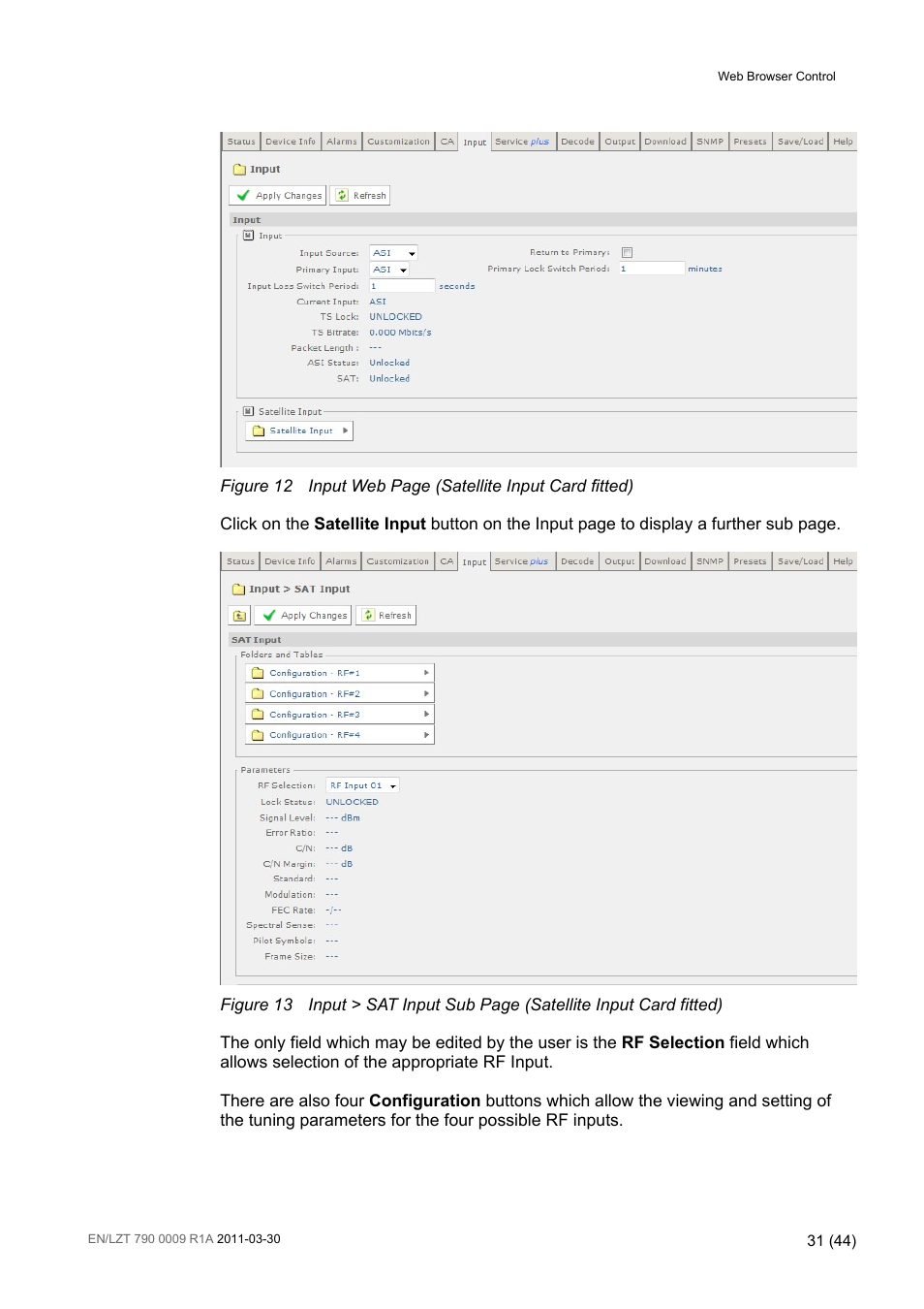 Figure 12, Figure 13 | Ericsson Advanced Modular Receiver RX8200 User Manual | Page 31 / 44