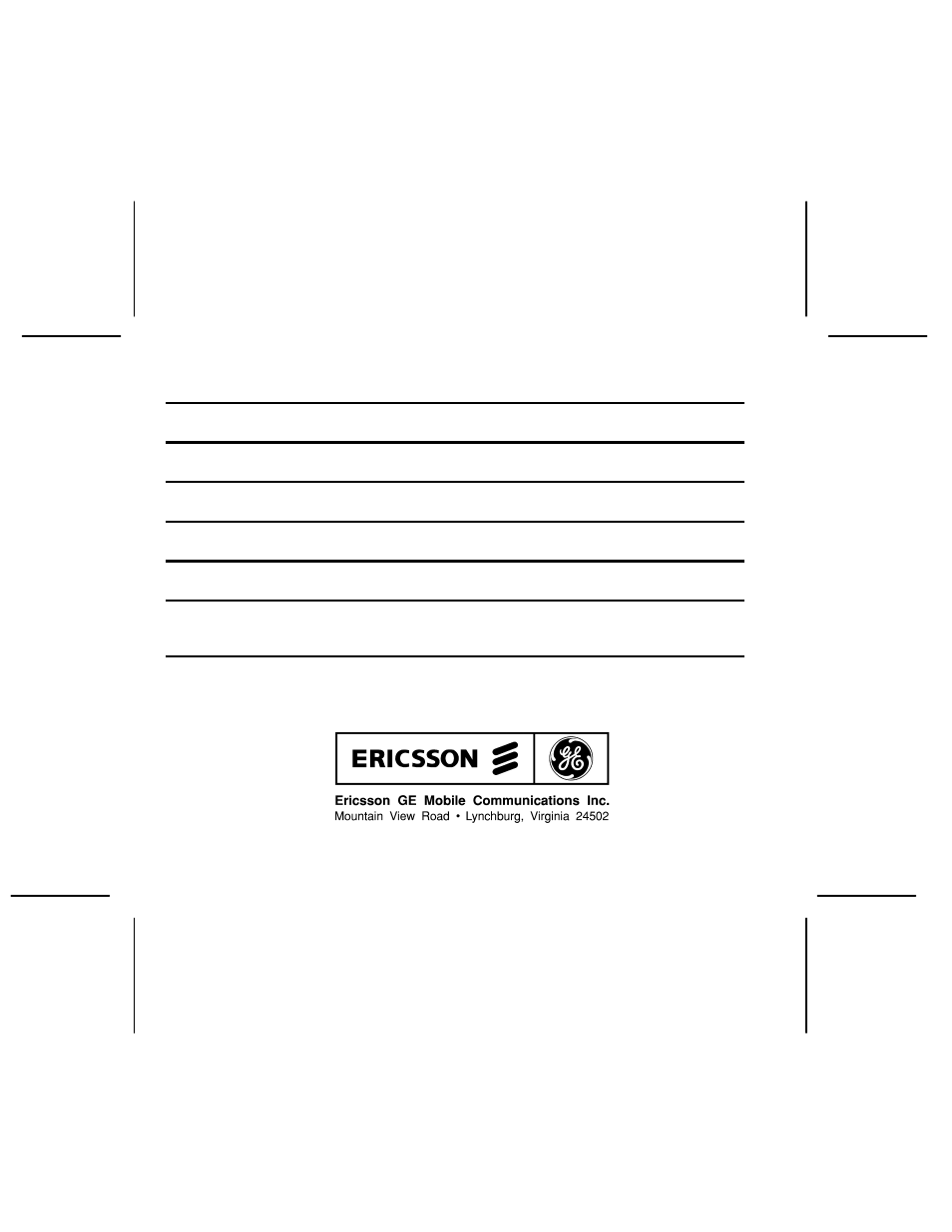 Ericsson LBI-39110 User Manual | Page 40 / 40