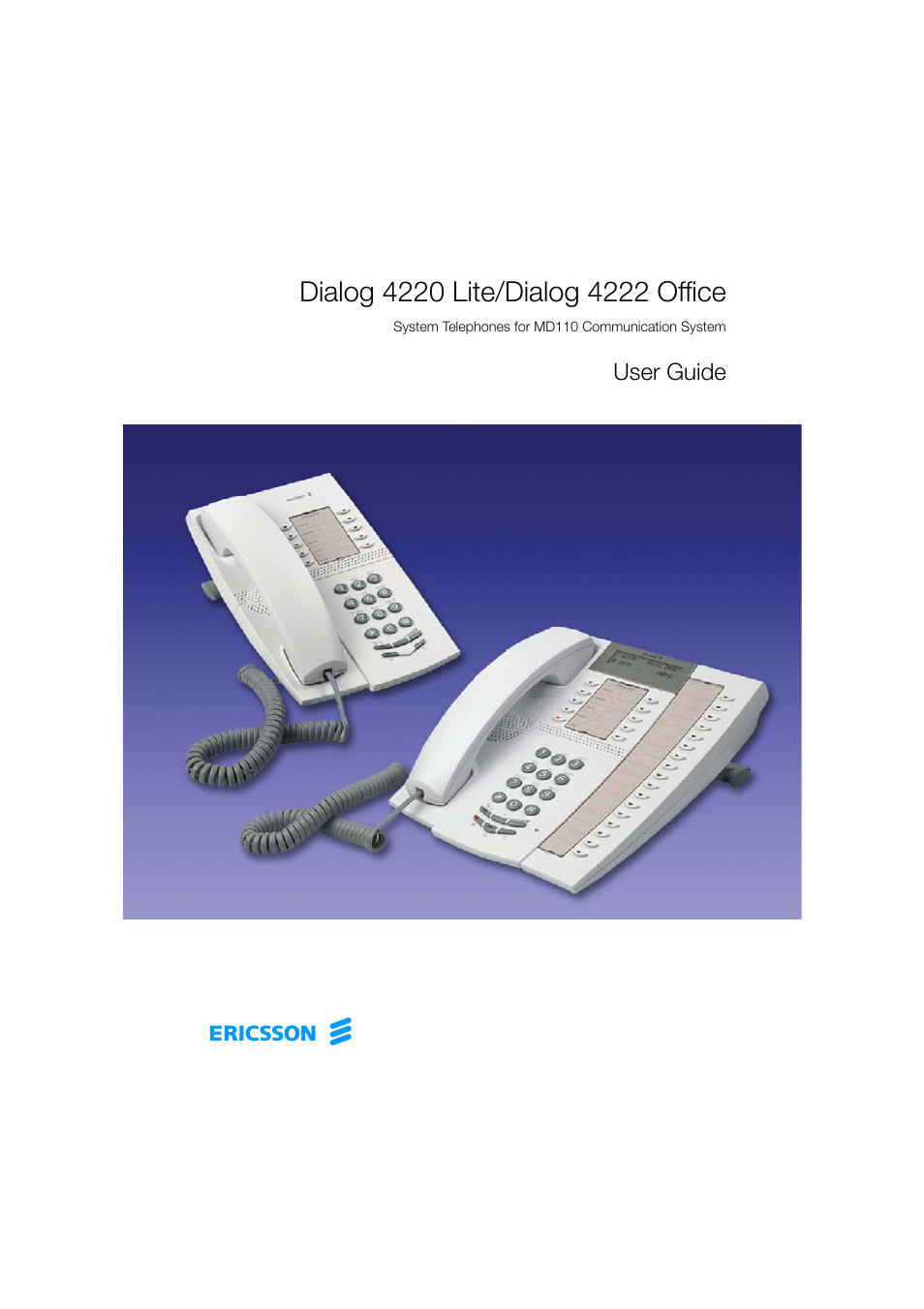 Ericsson DIALOG 4220 User Manual | 102 pages