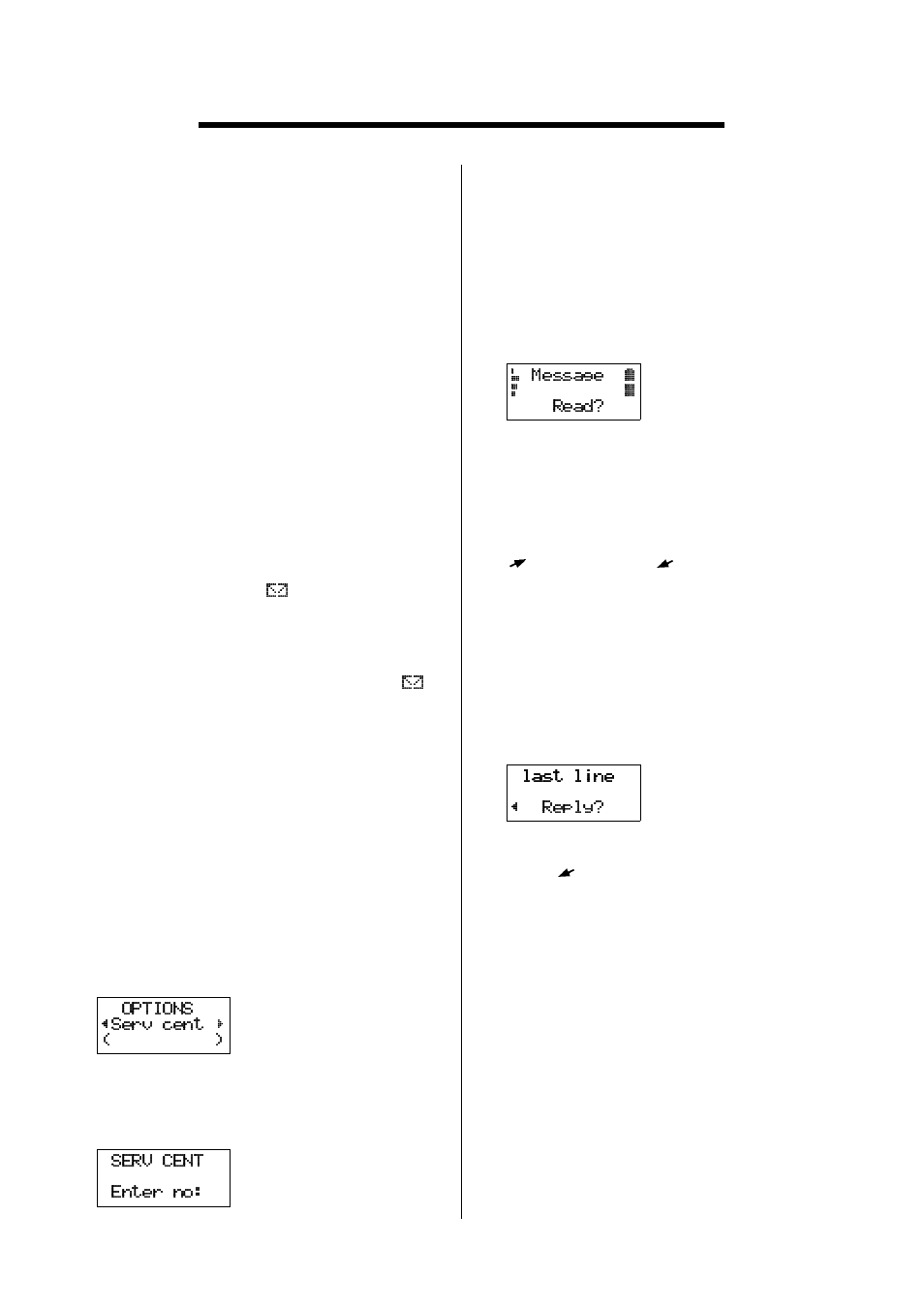 Sending and receiving text messages (sms), Messages memory, To set phone for text messaging l | To read a new message, To reply to a message, Sending and receiving text messages ( sms ) | Ericsson GH388/GF388 User Manual | Page 41 / 51