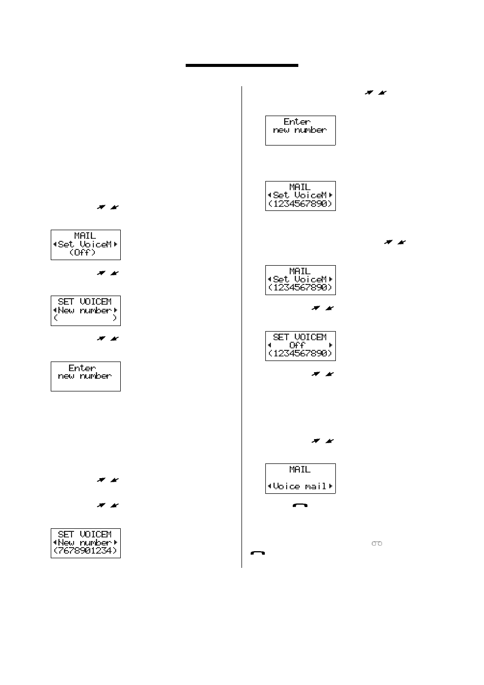 Voice messages, Voice mail function, To change the number of your answering service | To turn the voice mail function off, To call your answering service | Ericsson GH388/GF388 User Manual | Page 44 / 51