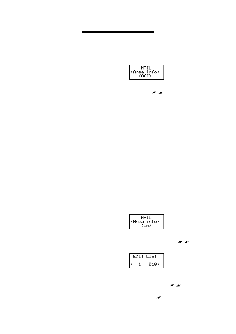 Using area information, To receive area information, To turn area information on or off | To edit the list of area information | Ericsson GH388/GF388 User Manual | Page 45 / 51