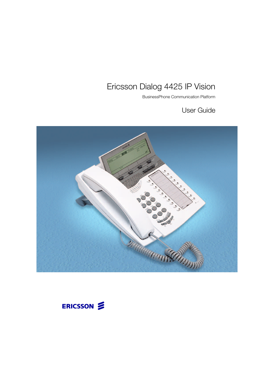 Ericsson IP Vision Dialog 4425 User Manual | 152 pages