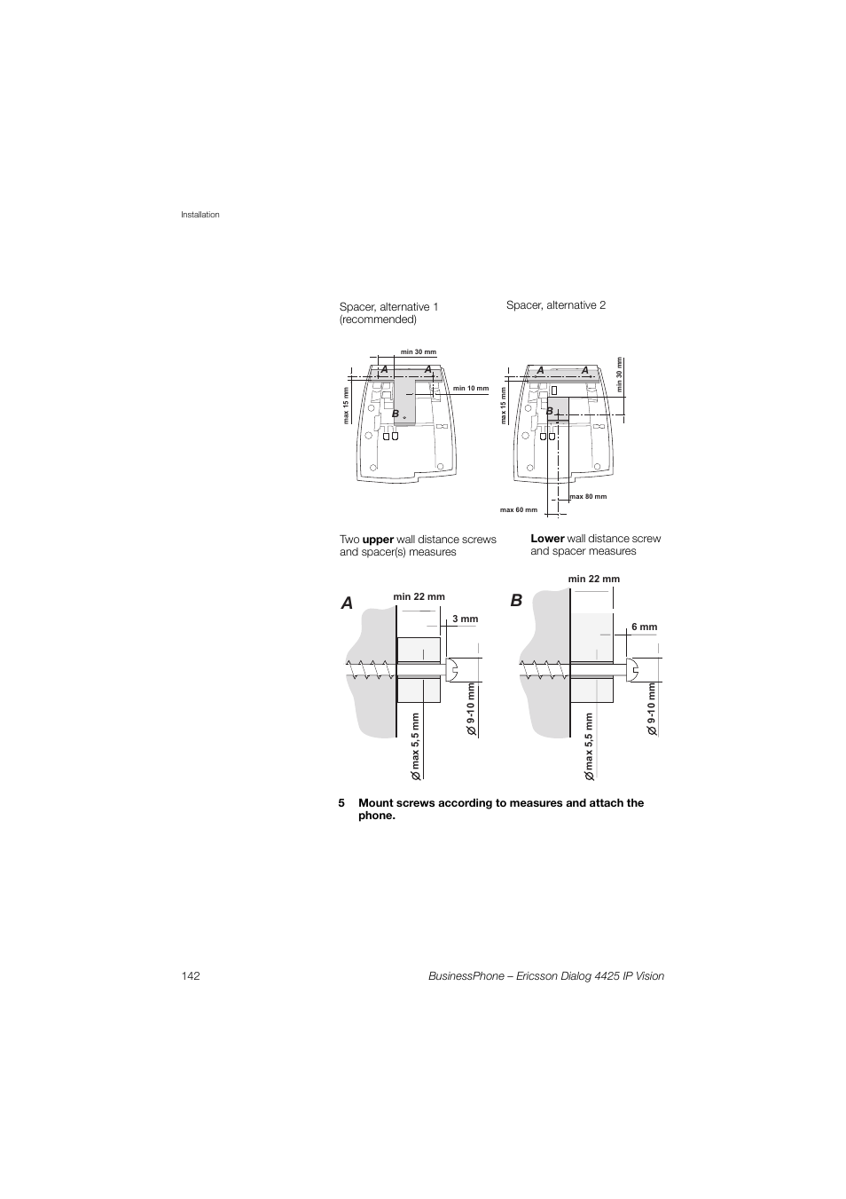 Ericsson IP Vision Dialog 4425 User Manual | Page 142 / 152