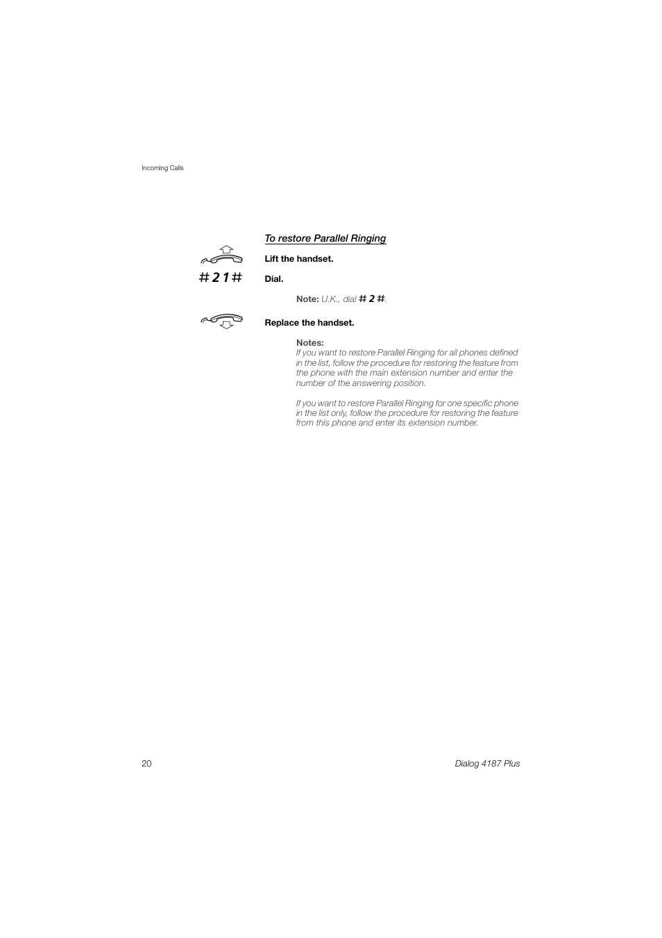 Ericsson 4187 Plus User Manual | Page 20 / 102