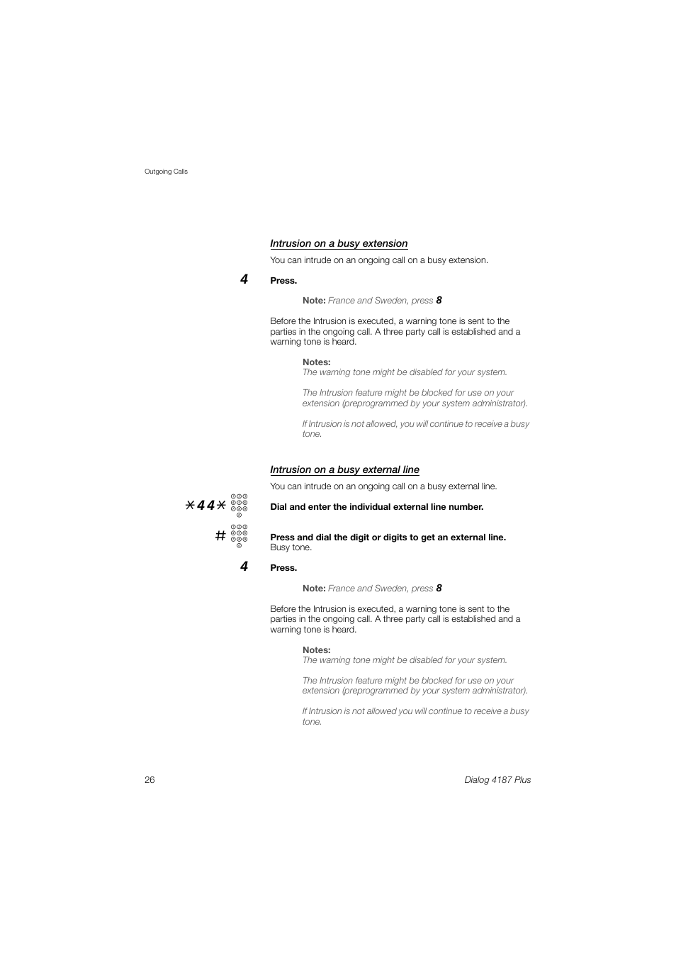 44* z | Ericsson 4187 Plus User Manual | Page 26 / 102