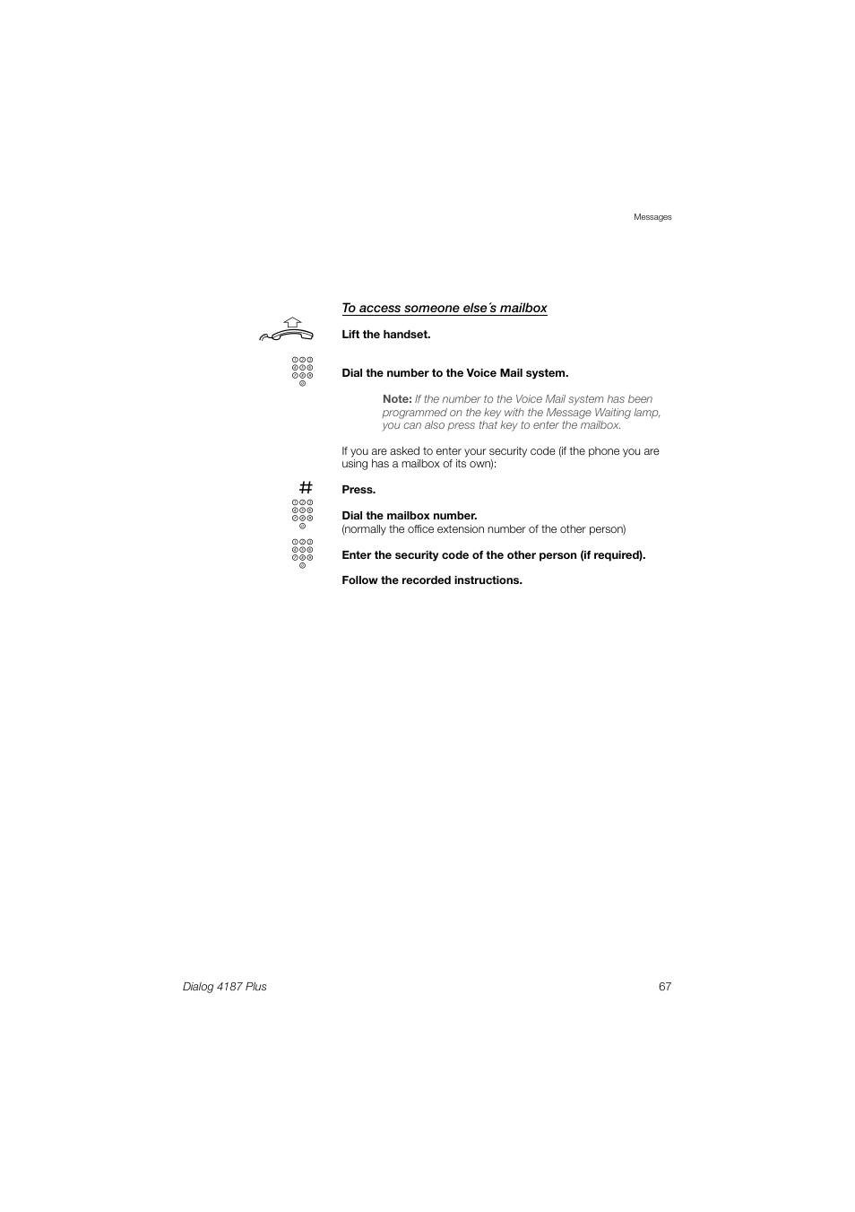 Ericsson 4187 Plus User Manual | Page 67 / 102