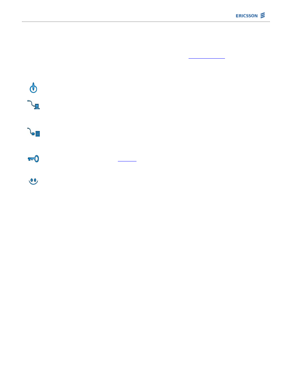 Piperider leds | Ericsson HM200c/HM201c User Manual | Page 18 / 38