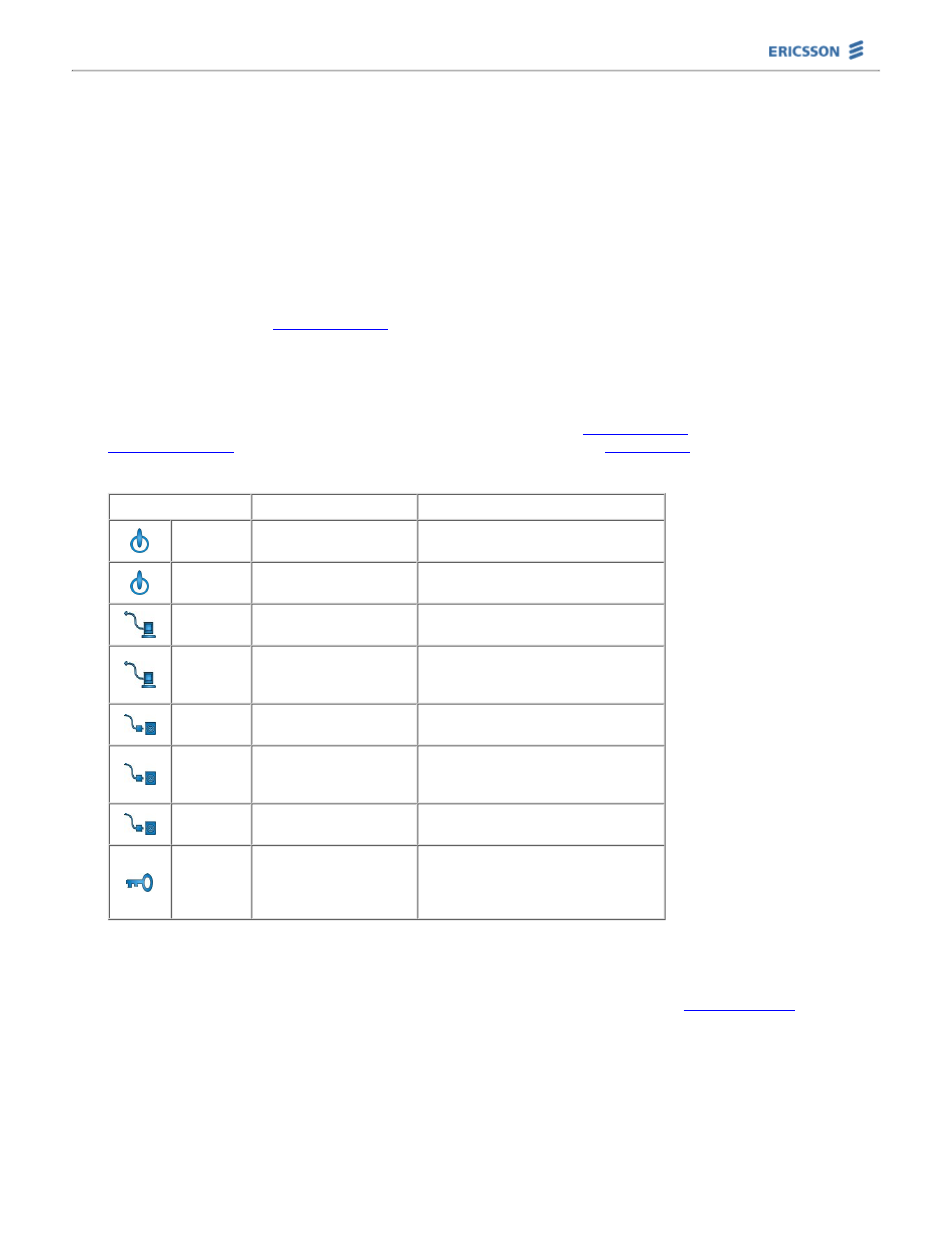 Troubleshooting | Ericsson HM200c/HM201c User Manual | Page 25 / 38