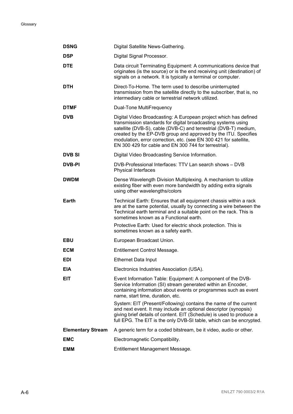 Ericsson Multi-Format Receiver RX1290 User Manual | Page 100 / 176