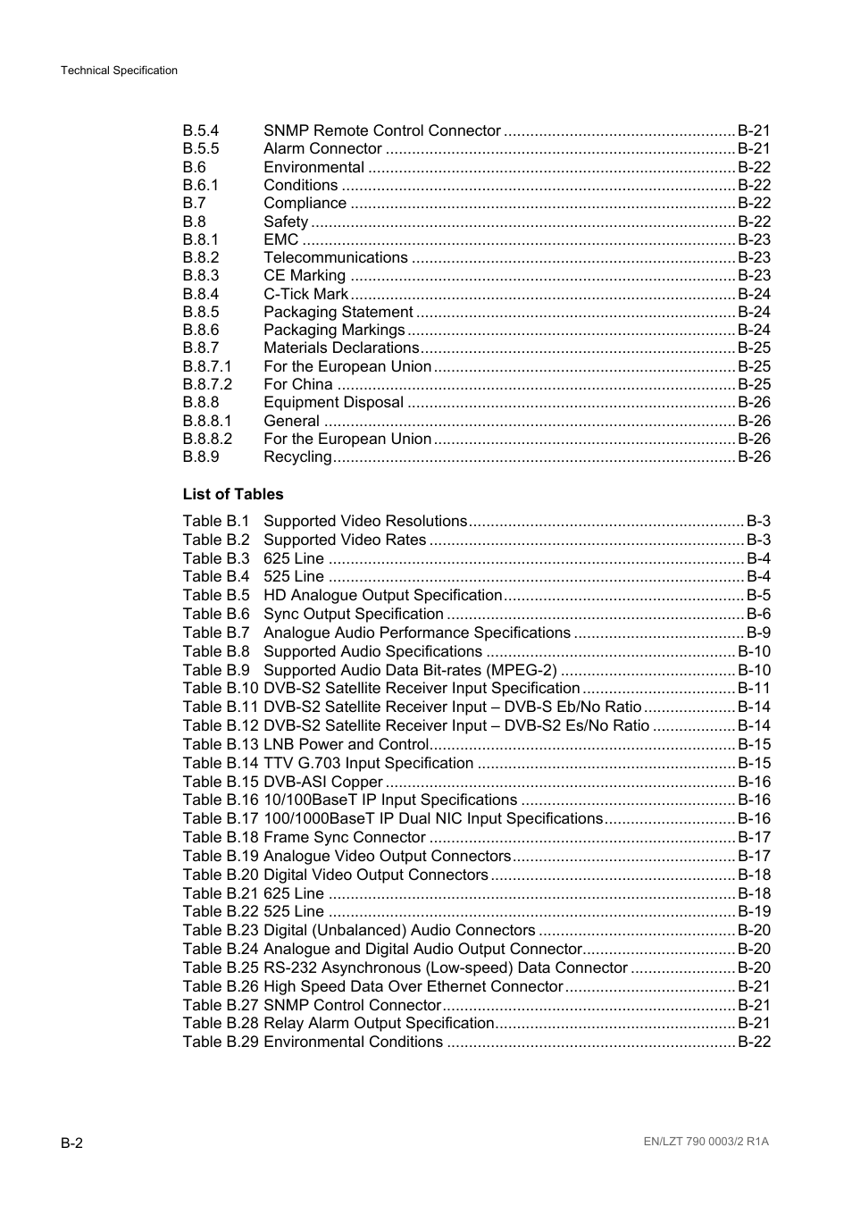 Ericsson Multi-Format Receiver RX1290 User Manual | Page 116 / 176