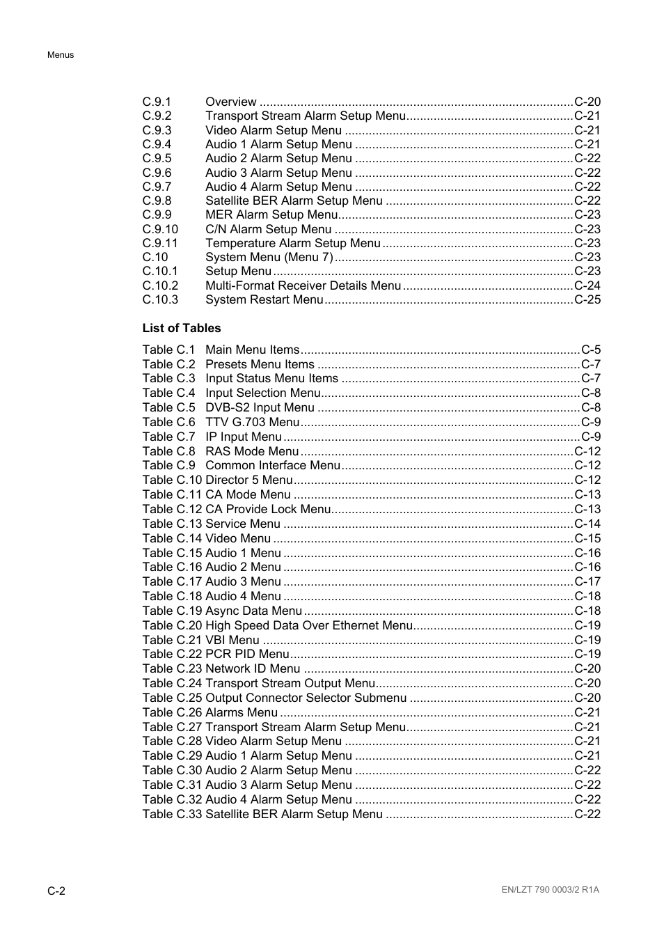 Ericsson Multi-Format Receiver RX1290 User Manual | Page 144 / 176