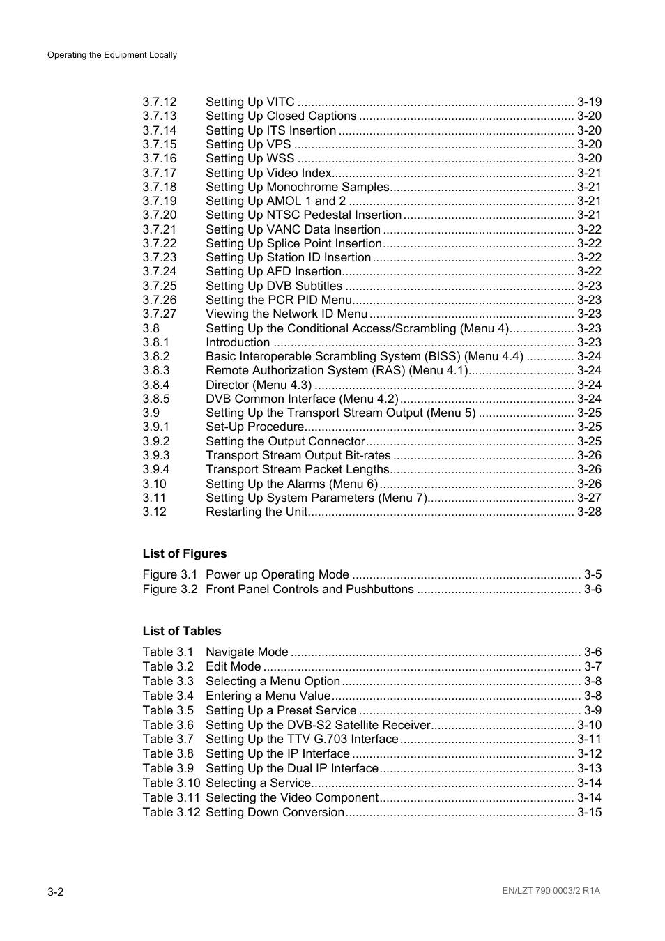 Ericsson Multi-Format Receiver RX1290 User Manual | Page 40 / 176