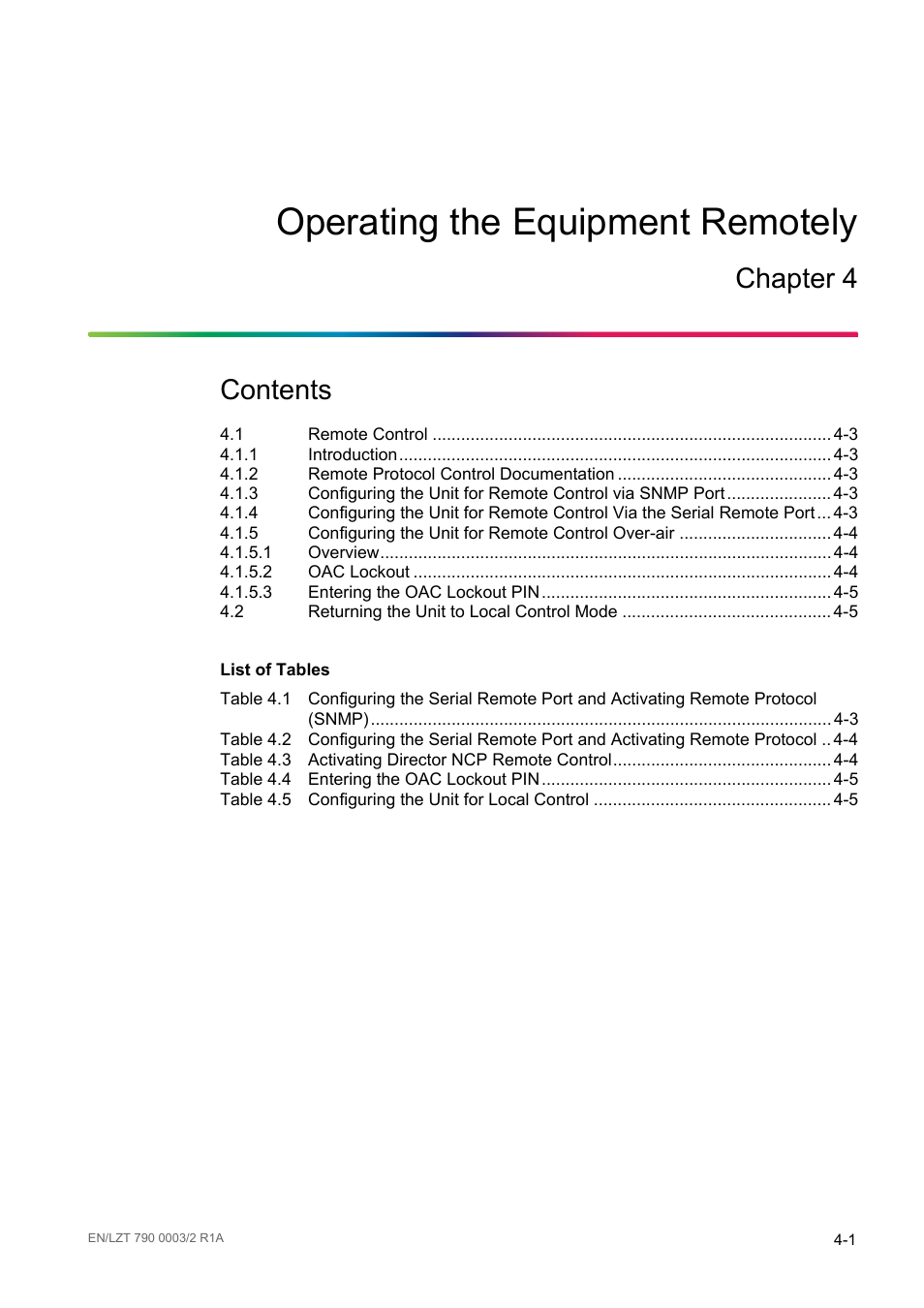 Ericsson Multi-Format Receiver RX1290 User Manual | Page 67 / 176
